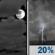 Tonight: Mostly Cloudy then Slight Chance Showers And Thunderstorms