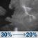 Tonight: A chance of showers and thunderstorms before 3am. Mostly cloudy, with a low around 67. Northwest wind 1 to 8 mph. Chance of precipitation is 30%. New rainfall amounts less than a tenth of an inch possible. Tonight: Chance Showers And Thunderstorms