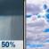 Today: Chance Rain Showers then Partly Sunny